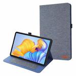 For Honor Pad V8 Pro Fabric Leather Tablet Case(Blue)