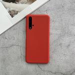 For Huawei Honor 20 Shockproof Frosted TPU Protective Case(Red)