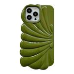 For iPhone 14 Shiny Shell Texture Phone Case(Green)