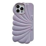 For iPhone 13 Pro Max Shiny Shell Texture Phone Case(Purple)
