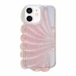 For iPhone 11 Glitter Shell Texture Epoxy TPU Phone Case(Pink)