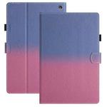 For Amazon Kindle Fire 7 2022 Stitching Gradient Leather Tablet Case(Blue Rose)