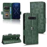 For Xiaomi Black Shark 4 / 4 Pro Symmetrical Triangle Leather Phone Case(Green)