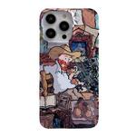 For iPhone 13 Oil Painting Glossy PC Phone Case(Galleries)