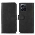 For Xiaomi Redmi Note 12 4G Global Cow Texture Leather Phone Case(Black)