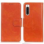 For Sony Xperia 10 V Nappa Texture Leather Phone Case(Orange)