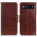 For Google Pixel 7a Nappa Texture Leather Phone Case(Brown)