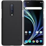 For OnePlus 8 NILLKIN Frosted Concave-convex Texture PC Protective Case(Black)