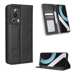 For Xiaomi 13 Lite / Civi 2 5G Magnetic Buckle Retro Texture Leather Phone Case(Black)