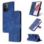 For Xiaomi Redmi 12C / Redmi 11A / Poco C55 AZNS Skin Feel Calf Texture Flip Leather Phone Case(Blue)