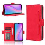 For Itel A60 Skin Feel Calf Texture Card Slots Leather Phone Case(Red)