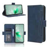 For vivo V27e / S16e Skin Feel Calf Texture Card Slots Leather Phone Case(Blue)