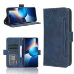 For Infinix Zero 20 X6821 Skin Feel Calf Texture Card Slots Leather Phone Case(Blue)