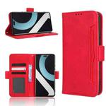 For Xiaomi 13 Lite / Civi 2 5G Skin Feel Calf Texture Card Slots Leather Phone Case(Red)