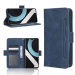 For Xiaomi 13 Lite / Civi 2 5G Skin Feel Calf Texture Card Slots Leather Phone Case(Blue)