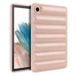 For Samsung Galaxy Tab A7 10.4 2020 T500 / T505 Eiderdown Cushion Shockproof Tablet Case(Pink)