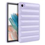For Samsung Galaxy Tab S7 T870 / S8 X700 Eiderdown Cushion Shockproof Tablet Case(Purple)