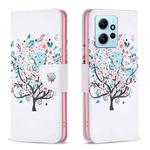 For Xiaomi Redmi Note 12 4G Global Colored Drawing Pattern Leather Phone Case(Tree)