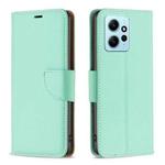 For Xiaomi Redmi Note 12 4G Global Litchi Texture Pure Color Leather Phone Case(Green)
