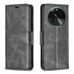 For OPPO Find X6 5G Lambskin Texture Leather Phone Case(Black)