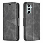For Samsung Galaxy M14 5G Lambskin Texture Leather Phone Case(Black)