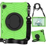 For Huawei MediaPad T5 Spider King Silicone Protective Tablet Case(Green)