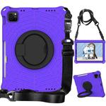 Spider King Silicone Protective Tablet Case For iPad Pro 11 inch / Air 5 / Air 4(Purple)