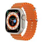 S800 Ultra Max 1.96 inch TFT Screen Smart Watch, Support Heart Rate / Blood Pressure Monitoring(Orange)