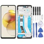 Original LCD Screen For Motorola Moto G73 Digitizer Full Assembly With Frame