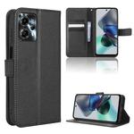 For Motorola Moto G13 / G23 4G Diamond Texture Leather Phone Case(Black)