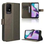 For TCL Ion X Diamond Texture Leather Phone Case(Brown)