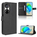 For ZTE Blade V40s Diamond Texture Leather Phone Case(Black)