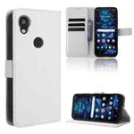 For Kyocera Digno SX3 KYG02 Diamond Texture Leather Phone Case(White)