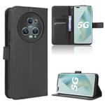 For Honor Magic5 Pro Diamond Texture Leather Phone Case(Black)