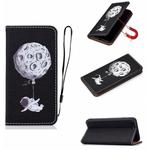 For iPhone 7 Plus 3D Painting Horizontal Flip Leather Case with Holder & Card Slot & Wallet & Lanyard(Spaceman)