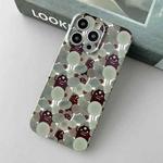 For iPhone 12 Pro Max Precise Hole Glossy PC Phone Case(Lotus Leaf Spirit)
