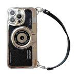 For iPhone 14 Camera Style Phone Case(Black)