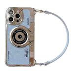 For iPhone 12 Pro Camera Style Phone Case(Sky Blue)