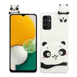 For Samsung Galaxy A14 5G Shockproof Cartoon TPU Phone Case(Shy Panda)