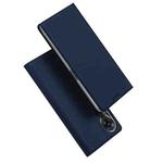 For OPPO A78 5G DUX DUCIS Skin Pro Series Horizontal Flip Phone Leather Case(Blue)