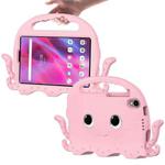 For Lenovo Tab M8 4th Gen Octopus Style EVA + PC Tablet Case with Strap(Pink)