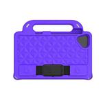 For Lenovo Tab M8 4th Gen Diamond Series EVA Anti-Fall Shockproof Sleeve Tablet Case with Holder & Strap(Purple)
