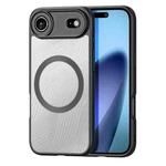 For iPhone 17 Air DUX DUCIS Aimo Mag Series TPU + PC MagSafe Frosted Feel Phone Case(Black)