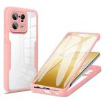 For Xiaomi 13 Pro Acrylic + TPU 360 Degrees Full Coverage Phone Case(Pink)