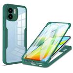 For Xiaomi Redmi A1 Acrylic + TPU 360 Degrees Full Coverage Phone Case(Green)