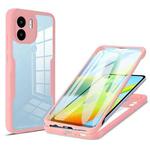 For Xiaomi Redmi A1 Acrylic + TPU 360 Degrees Full Coverage Phone Case(Pink)