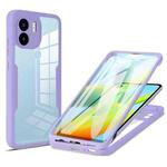 For Xiaomi Redmi A1 Acrylic + TPU 360 Degrees Full Coverage Phone Case(Purple)