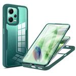 For Xiaomi Redmi Note 12 5G / Poco X5 Acrylic + TPU 360 Degrees Full Coverage Phone Case(Green)