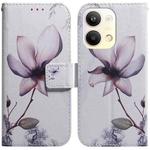 For OPPO Reno9 Pro Coloured Drawing Flip Leather Phone Case(Magnolia)