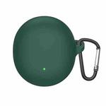 For OPPO Enco Air 3 Silicone Wireless Earphone Protective Case(Deep Green)